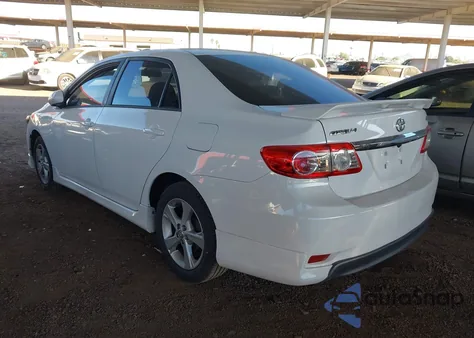 2013 Toyota Corolla S из США, поврежденный, VIN 5YFBU4EE1DP219196